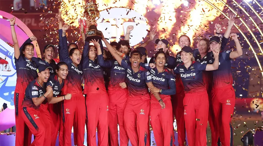 RCB Won WPL | RCB breaks 16-year trophy drought, beat DC by 8 wickets to clinch WPL 2024 title
